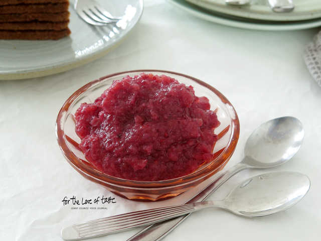 raw vegan cranberry bliss compote recipe