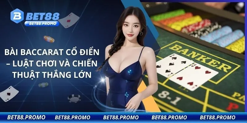 Bài Baccarat Cổ Điển – Luật Chơi Và Chiến Thuật Thắng Lớn