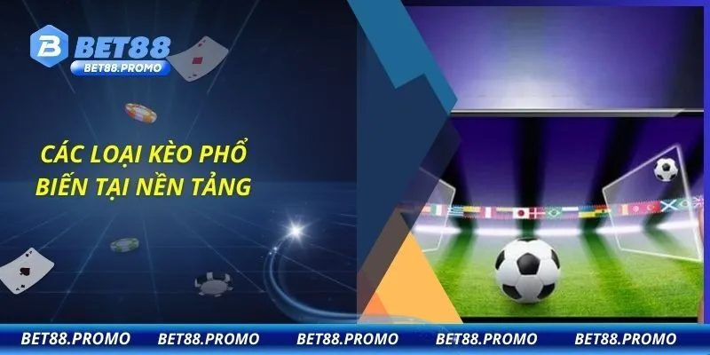 Các loại kèo phổ biến tại nền tảng