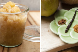 Classic apple compote with a twist