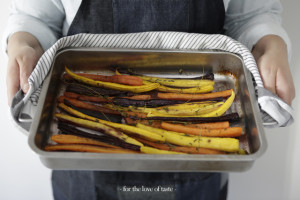 grilled whisky carrots