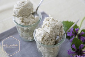 Pear – Cardamom ice cream