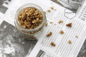 Candied pecan nuts